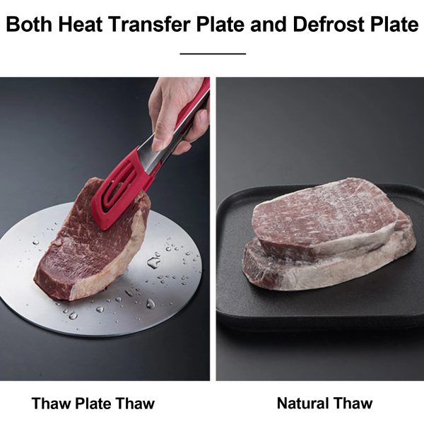 Induction Furnace Stainless Steel Heat Conduction Plate Defrosting Plate