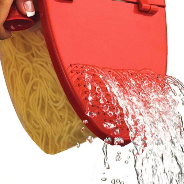 Perfect Pasta Cooker Heat Resistant PP Boat Microwave Steamer Boat Strainer Pasta Microwave Kitchen Tools - Image 3